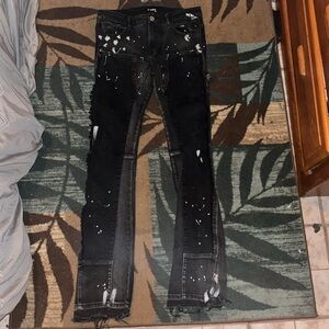 First 48 stacked jeans